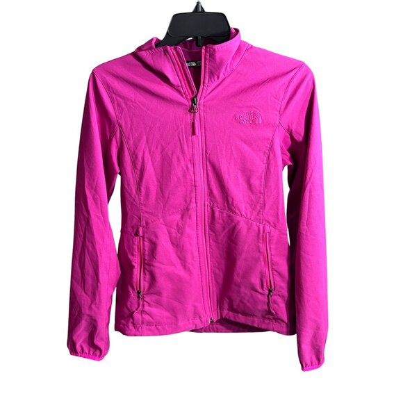 North Face Windbreaker Summit Series Windstopper Magenta Fuschia Size XS - Picture 1 of 7